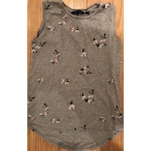French Connection flowered sleeveless top-XS